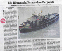 Binnenschiffer aus dem Bergwerk